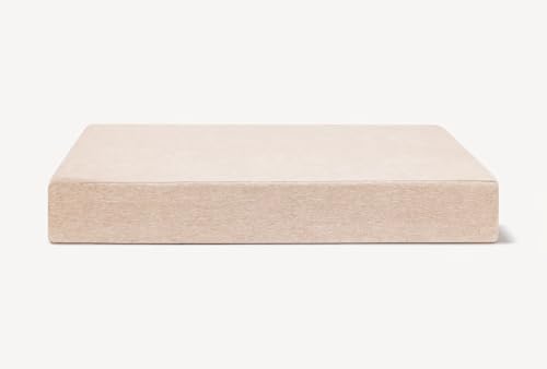 Image of Barker Beds XL Orthopedic Dog Bed - 7 inch Memory Foam Mattress - 75-120 lbs - Joint Pain & Arthritis Support - Washable Cover - 52 inchx36 inchx7 inch - Driftwood Linen