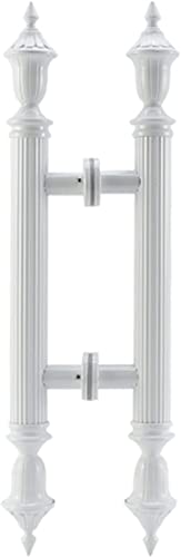 Poignée de porte push pull en acier inoxydable rustique et durable