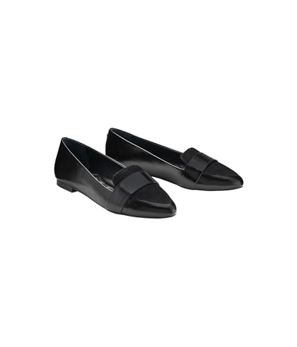 Birdies Women's Blackbird Leather Flat Mary Jane