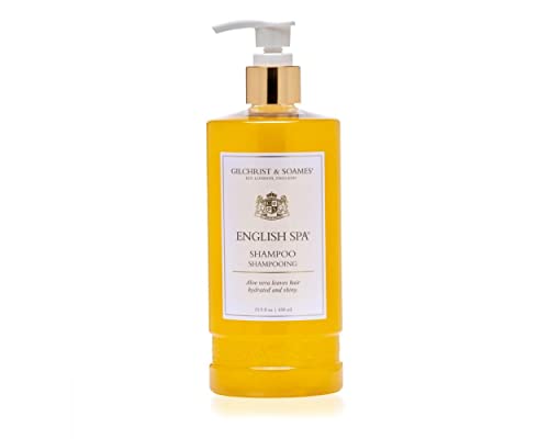 Gilchrist & Soames English Spa Shampoo - 15.5oz - Citrus and Herbal Notes All Hair Types Zero Parabens Sulfates and Phthalates