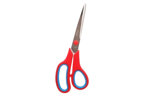 Image of Multi-Purpose SCISSORS NO. 405DX for Kitchen, Office & Home Use - Stainless Steel Blades, Comfort Grip Handle, Heavy Duty Utility Shears for Cutting Meat, Paper, Fabric (21.5cm)