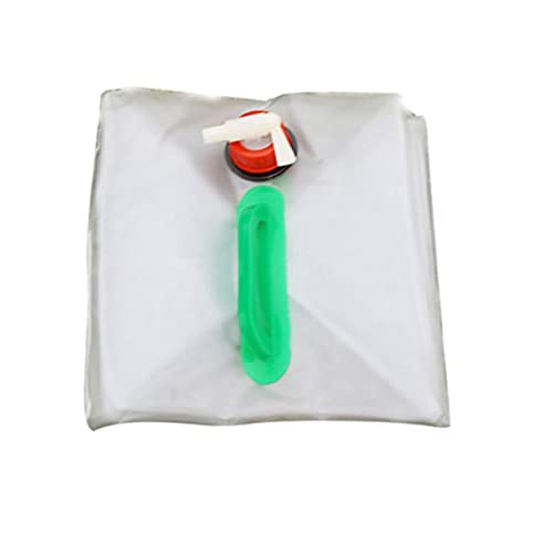 HOLIDYOYO Collapsible Portable Water Carrier Bag Emergency Cube Water Container with Easy Pour Spigot Compact Design for Camping Hiking Climbing and