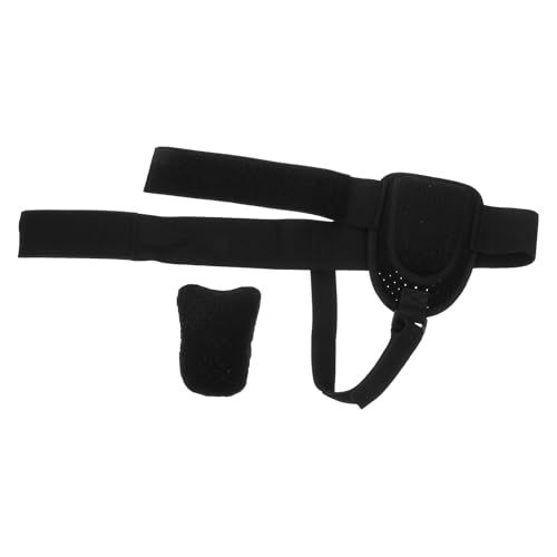 Faja Inguinal Ajustable para Hernia VICASKY Negra