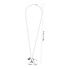 CALLARON Collier Pendentif Note de Musique Acier Inoxydable pour Musiciens et Amateurs Confortable et Polyvalent pour Batteurs et #1