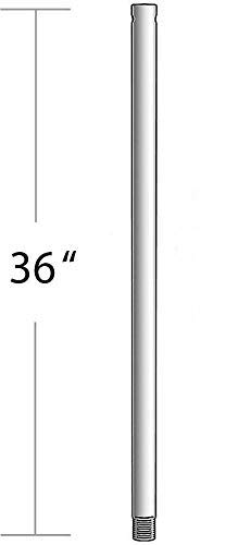Kichler 360003NI Accessory Fan Down Rod 36-Inch, Brushed Nickel