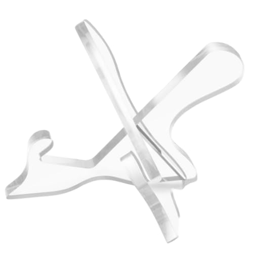 Soporte para libros de cocina transparente para leer recetas con manos libres