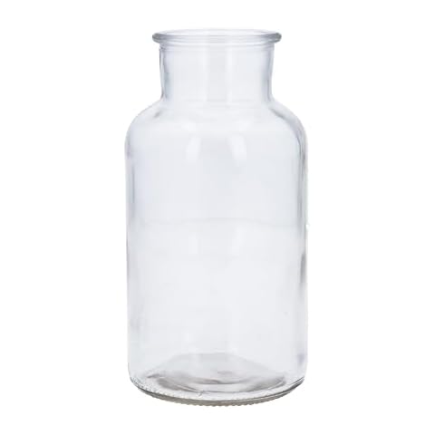 Gisela Graham Medium Clear Glass Bottle Vase Cover