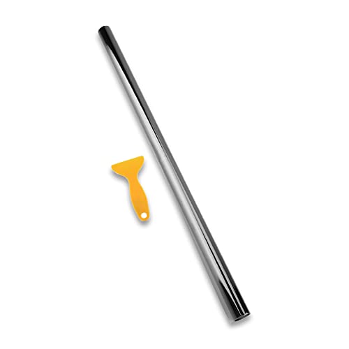 Film de Fenêtre de Voiture, Protecteur de Fenêtre de Voiture Universel 50 * 100 Cm Protection Solaire de Voiture Auto-adhésive pour Film D'isolation Thermique en Verre de Voiture(50% de Transmission)