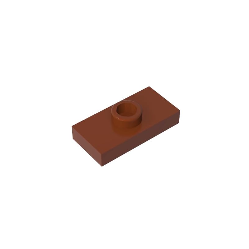 3794 Foundation Plate Special 1x2 with 1 Stud Without Groove, 50 PCS โ image 1