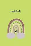  Earth Toned Rainbow Notebook