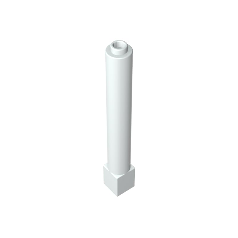 XYEIUGO GDS-1326 43888 Support 1x1x6 Solid Pillar, Milky White, 50 PCS — image 1