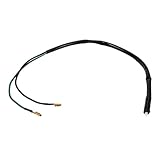 OSOLADY オートバイ用ブレーキライトスイッチ リアブレーキストップライト対応 ゴムコーティング付きワイヤー 耐摩耗性設計 配線しやすい柔軟プ オートバイ改造部品