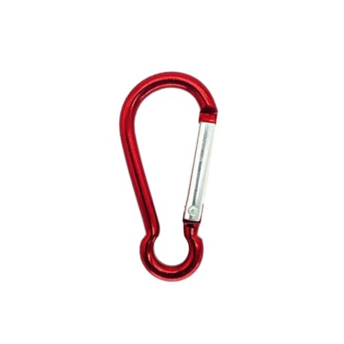 Wjiayao Edelstahl Karabinerhaken mit Blattfeder 2/5/10/15PCS