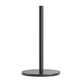 Soporte para papel de cocina negro mate, soporte para toallas de cocina de acero...