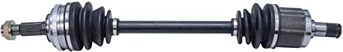Image of Detroit Axle - Front 2pc CV Axles for 98-02 Honda Accord, 01-03 CL, 99-03 TL, 2 CV Axle Shafts Assembly 1998 1999 2000 2001 2002 2003 Replacement