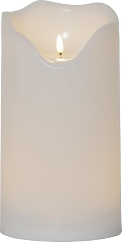 XXL Outdoor LED Candle GRAND 30cm, 3D Flame, Timer