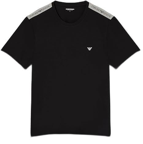 T-Shirt Armani Homme Col Rond Noir XL vêtement de marque casual