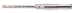 DEWALT DW5360 5/32-Inch by 3-Inch by 6-Inch SDS Plus Hammer Bit with 1/4-Inch Hex