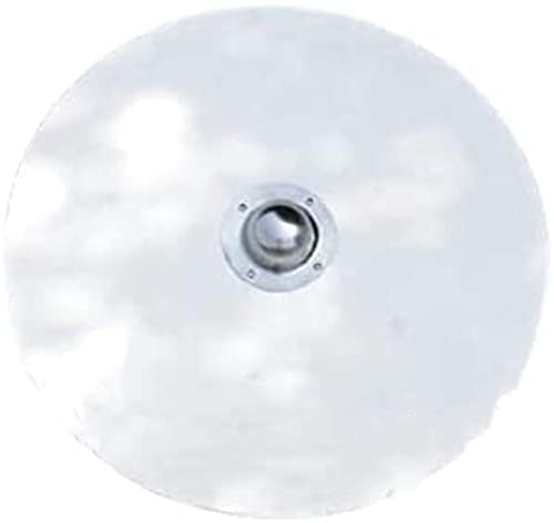 NauticalMart Blank unpainted Viking Round Shield Made of Wood, w/Steel boss