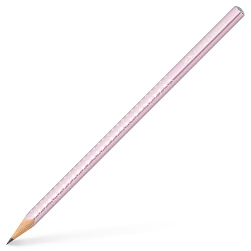 Lápiz de grafito Faber-Castell Sparkle Triangular B Pack 3 miniatura 2