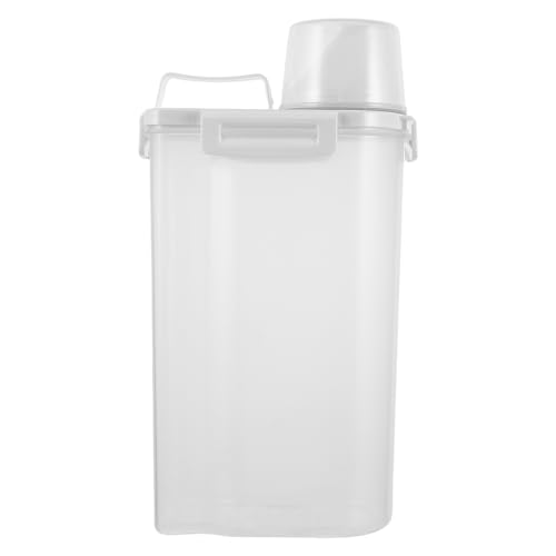 Image of LOPUNER Large Capacity 3l Laundry Soap Dispenser with Leakproof Seal and Easy Pour Design, Plastic Laundry and Liquid Detergent Storage Container for Organiser