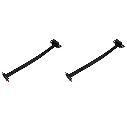 Bannik 2X PCIE X1CU[P[ufA90xpPCIe 3.0 X1 - X1P[u8Gbps PCI Express 1XCU[J[h 20cm