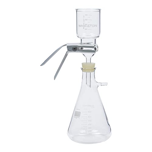 Image of Wheaton Science Products 419415 Borosilicate Glass Funnel for 47 mm Glass Vacuum Filter Assembly, 500 mL Capacity
