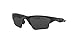 Oakley Mens OO9154 Half Jacket 2.0 XL Rectangular Sunglasses, Polished Black/Black Iridium, 62 mm