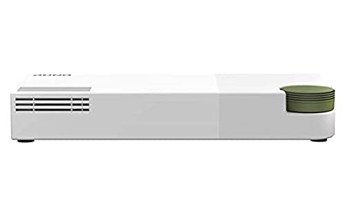 Image of QNAP QSW-M2108-2C, Management Switch, 8 port 2.5Gbps, 2 port 10Gbps SFP+ / NBASE-T Combo. Easy management with web browser.