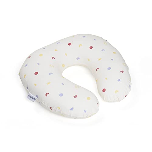 doomoo Almohada de lactancia compacta Softy - Almohada de maternidad multifunción para madre y bebé - Cojín cómodo para dormir, lactancia y apoyo - Compañero versátil para maternidad Cover