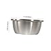 CHILDWEET Stainless Steel Vegetable Washing Basin Round Mixing Bowl Easy to Clean Kitchen Tool for Rinsing Fruits Pasta and Vegetables