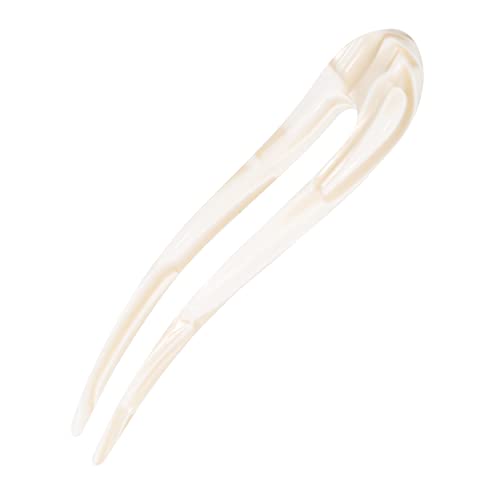 France Luxe Alba Pinza de dientes largos accesorio de acetato para recoger el pelo largo