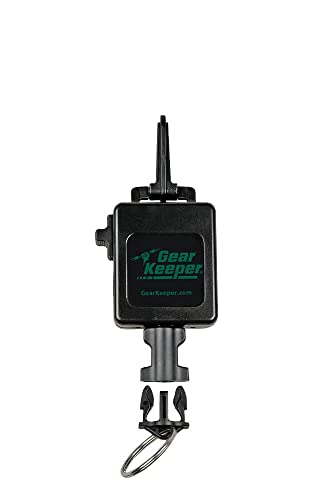 Gear Keeper Fly Fishing Net Retractor High Force - Compatible with Most Nets 12-18oz. - Mount with