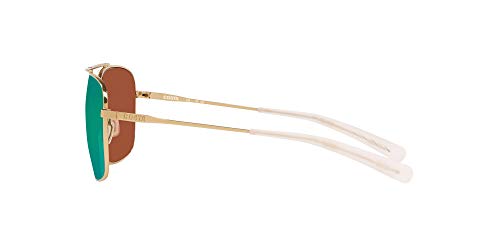 Image of Costa Del Mar Mens Canaveral Round Sunglasses