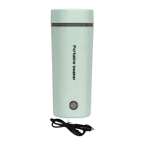 Hervidor eléctrico de viaje de 12V verde portátil ideal para café caliente en tu coche 6