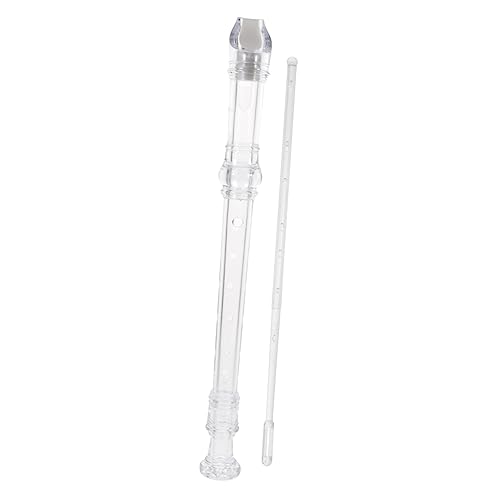 UPKOCH 8 Hole Recorder Boys and Girls Music Learning Toy Recorder Instrument for Toddlers Abs Plastic Flute Case