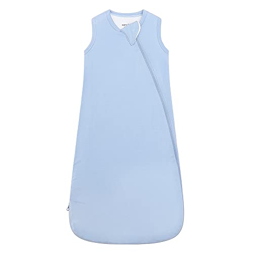Image of HAPIU Unisex Rayon Made from Bamboo Baby Sleep Sack TOG 1.0, 2-Way Zipper YKK, Wearable Blanket Baby