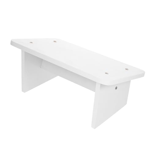 Reposapiés ergonómico para dolor de espalda y escalón de madera 2