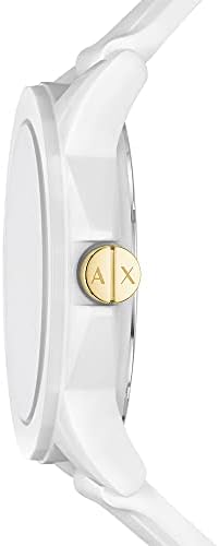 Amazon.com: A|X ARMANI EXCHANGE Women's Quartz Watch with Silicone ...