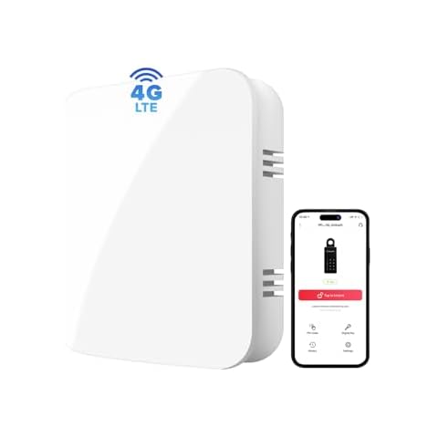 Populife Smart 4G Home Gateway, Built-in Ready SIM Card (300M Free Data, Can Be Renewed after Use), Seamless Plug & Play Installation, Ideal for Your Smart Home Devices Cover