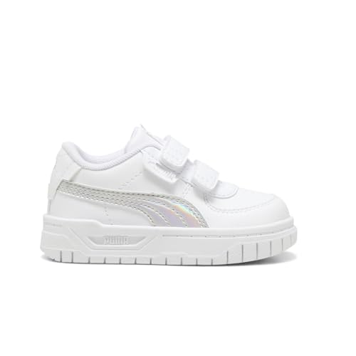PUMA Toddler Girls Cali Dream Iridescent Metallic Slip On Sneakers Shoes Casual - White - Size 8 M