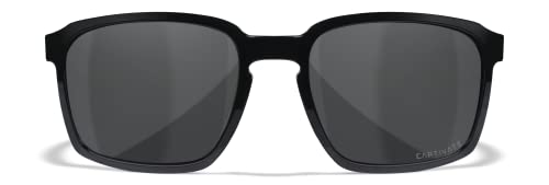 Image of Wiley X WX Alfa Captivate Polarized Sunglasses, Safety Glasses for Men and Women, UV Eye Protection