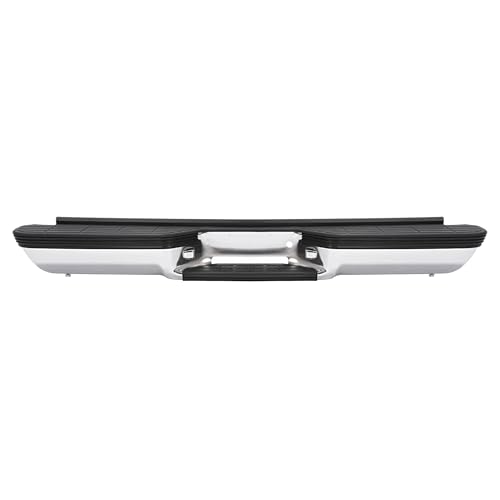 ALMULOO Rear Bumper Assembly Compatible with 1988-2000 Chevy Chevrolet GMC Suburban C/K C1500 C2500 C3500 K1500 K2500 K3500 Tahoe Yukon Blazer W/Strip Pad GM1101109 999863