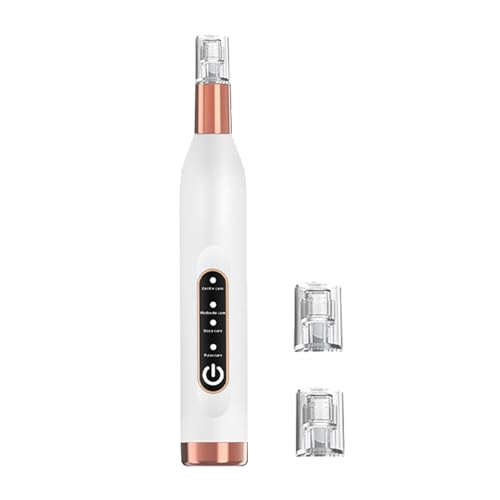 Microneedling Pen - Derma Pen Microneedling | 4 Modes Skin Pen Microneedling Includes 3 Replacement Cartridges | Cordless Electric Derma Auto Pen | Cordless Adjustable Microneedling Device