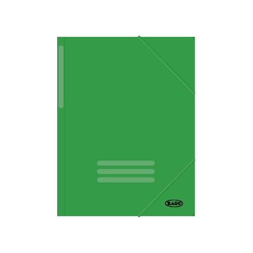 Ordner aus Pappe, Folio-Umschlag, grün