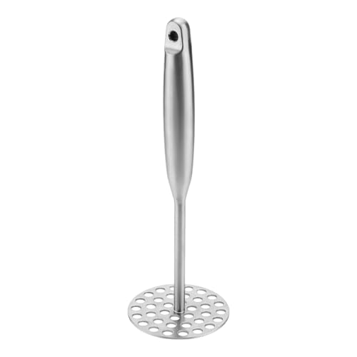 Kartoffelstampfer Aus Edelstahl | Passierpresse Für Kartoffelstampfer,Knoblauchpresse Küchenhelfer Für Obst Avocado Püree