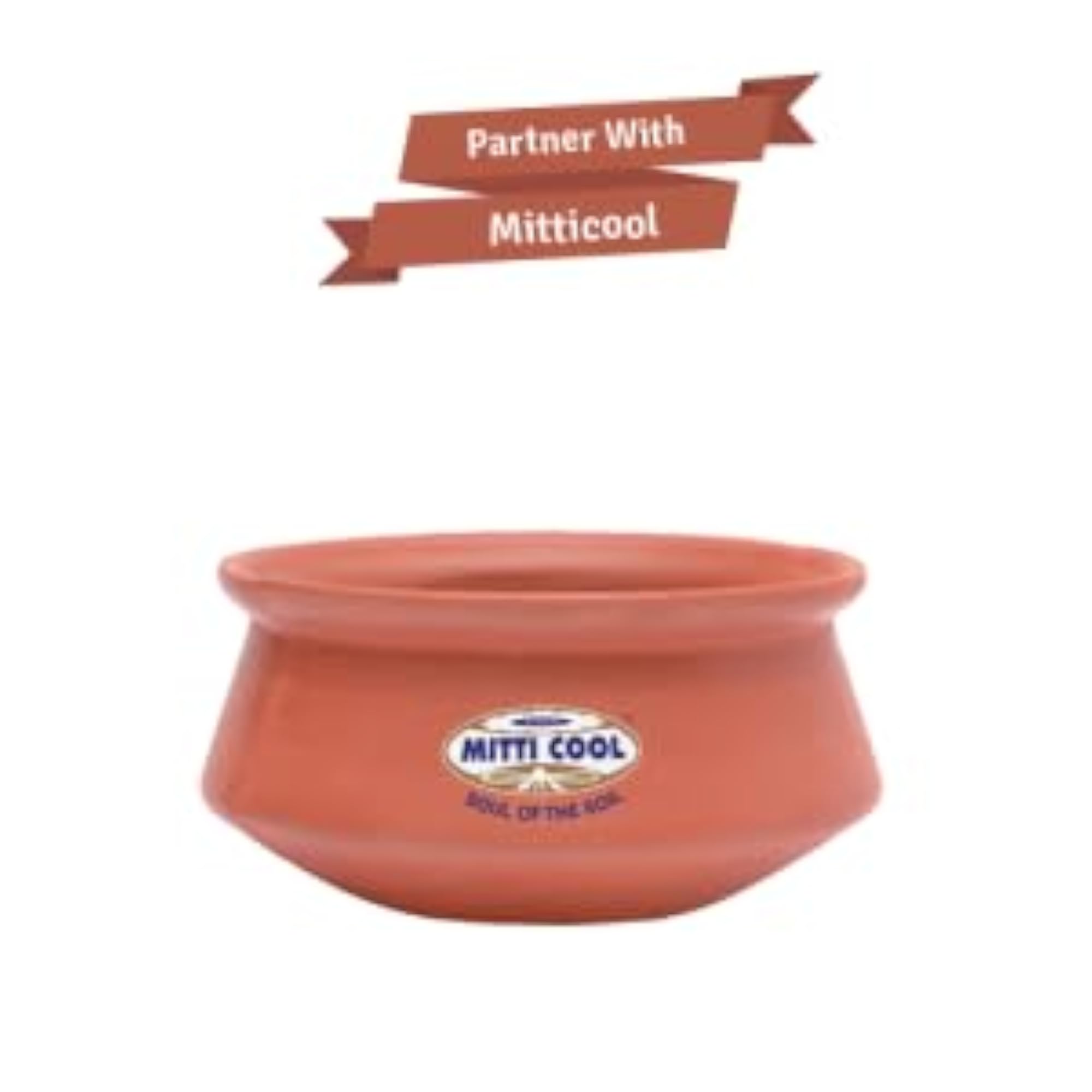 Mitticool Clay Earthen Eco-Friendly Handi, 1.5 LTR
