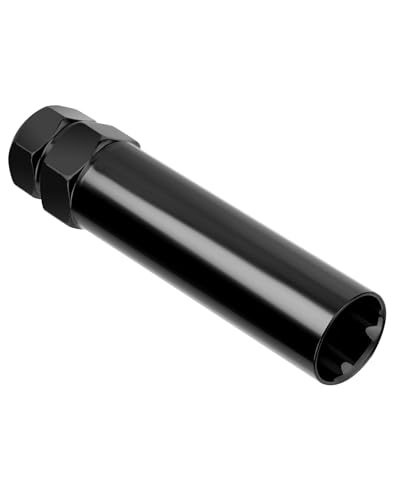 Glorider Small 6 Point Spline Lug Nuts Key Tuner Socket Tool -Diameter Lock Lug Nut Key Compatible with 3/4 (19mm) and 13/16 (21mm) Hex Replacement Socket M12x1.5 M12x1.25 1/2-20 M10x1.25 3/8-20