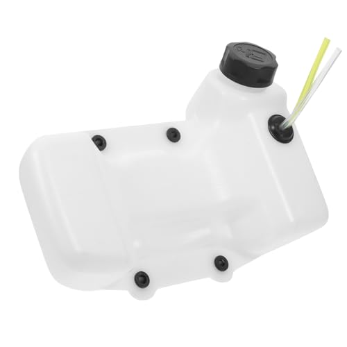 KONTONTY Petrol Tanks for Lawn Mower 40-5bl Brush Tank Trimmer White Sturdy Easy Install Suitable for Garden