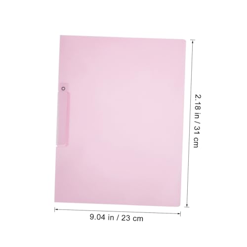 Organiseur de dossiers plastique réutilisable porte-documents A4